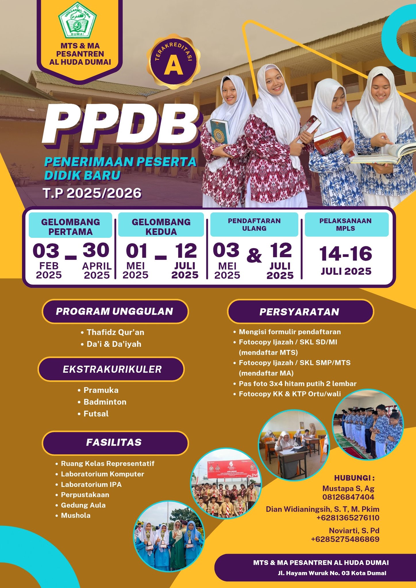 PPDB Al Huda Dumai 2025